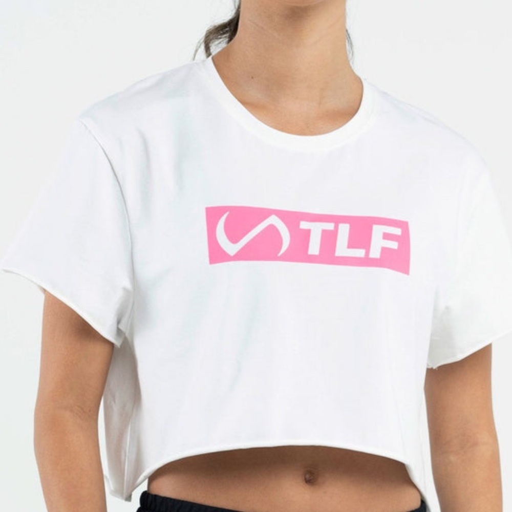 TLF Knockout Oversized Crop Tee Size Medium
